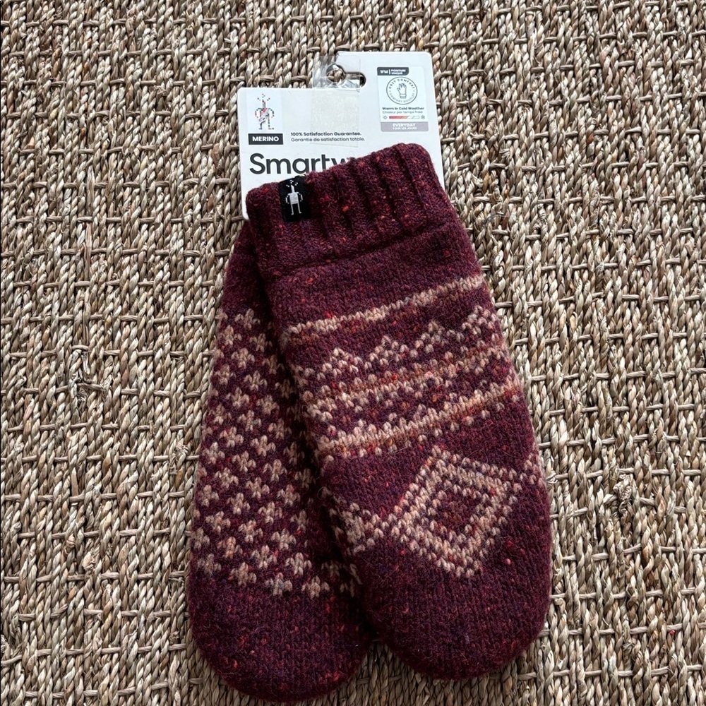 Wool mittens Smartwool Merino Cold Weather